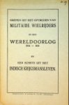 Het boek schetst in korte, feitelijke impressies hoe de Nederlandse militaire wielrijders tijdens de mobilisatie van 1914 ? 1918 werden ingezet voor verkenning, ordonnansdiensten en beveiligingstaken langs de grenzen. Daarbij komt naar voren hoe h... - Grepen uit het optreden van Militaire Wielrijders 1914-1918