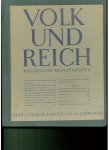 Heiss, Friedrich (Hrsg.) - Volk und Reich Politische Monatshefte