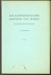 Noorduyn, Jacobus - Een achttiende-eeuwse kroniek van Wadjo, Buginese historiografie