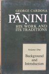 Cardona, George - Panini / his work and its traditions, volume 1: background and introduction