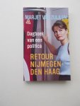 ZUIJLEN, MARJET  VAN, - Dagboek van een politica. Retour Nijmegen-Den Haag.