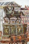 Eug Rensburg - Den Haag - De Gouden Koets - Briefkaart - Koningin Wilhelmina