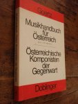 Goertz, Harald - Musikhandbuch für Österreich - Österreichische Komponisten der Gegenwart