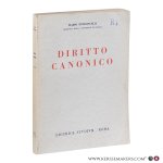 Petroncelli, Mario. - Diritto Canonico. V edizione.