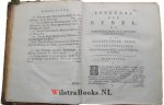 Long, Isaac Le - Boek-Zaal der Nederduitsche Bybels, geopent, in een Historische Verhandeling van de Overzettinge der Heilige Schriftuure in de Nederduitsche Taale, sedert dezelve eerst wierdt ondernomen, beneffens de Veranderingen, welke daar omtrent door de ...