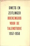  - Boekengids voor de talenstudie 1957-1958