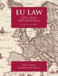 Paul (emeritus Professor Of English Law Craig-Grainne (florence Ellinwood Allen Professor Of Law De Burca - (1) Eu Law