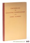 Wunderle, Georg. - Einführung in Augustins Konfessionen.