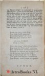 J.V.D.K. - Het Bevindelyk Werk der Vroomen, Of Het leven van een waar levendig gemaakt Christen, tot prys der Heerlykheid van de Vrye Genade, Zangswyze voorgestelt, Door J.V.D.K. Waar agter gevoegt zyn twee nadrukkelyke Evangelische Brieven, hoe Christus...