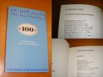 Schuddeboom, Peter - De 100e Bundel van Opwenteling. Bloemlezing uit 46 poeziebundels