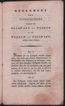 n.n. - Reglement voor de trekschippers, varende van Bolsward op Workum en van Workum op Bolsward, beide vice versa