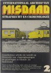 Jaap Metz Roger Jean Ségalat - Internationaal archief van misdaad boek 2: strafrecht en criminologie