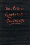 Pulver, Max - Symbolik der Handschrift