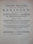 Hendrik van Deventer - Manuale operatien, zijnde een nieuw ligt voor vroed-meesters en vroed-vrouwen