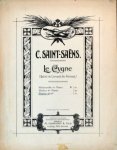 Saint-Saëns, Camille: - Le Cygne (Extrait du Carnaval des Animaux). Piano seul