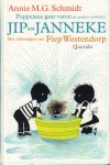 Schmidt, Annie M.G./Fiep Westendorp - Jip en Janneke, Poppejans gaat varen en andere verhalen, 150 pag. kleine hardcover, zeer goede staat