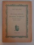 Martini, Giuseppe Sergio - Bibliografia essenziale di Marino Parenti. Scrittore e bibliografo estroso e cordiale *SIGNED*