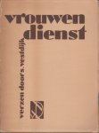 Vestdijk, Simon - Vrouwendienst. Verzen.