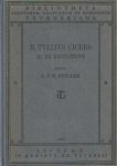 Cicero (M. Tullii Ciceronis) - De Divinatione libri duo. Libri de fato quae manserunt. Recognovit C.F.W. Mueller