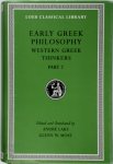 Laks, André - Early Greek Philosophy, Volume V - Western Greek Thinkers, Part 2 Western Greek Thinkers