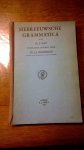 Nat J. - Hebreeuwsche grammatica