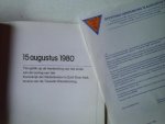 VRIJBURG, G.S ea - Herdenking te Utrecht op 15 augustus 1980. 15 augustus 1945 einde oorlog in Z.O. Azië  einde 2de Wereldoorlog. Terugblik op de herdenking van het einde van de oorlog