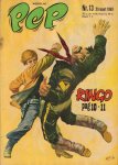 Diverse  tekenaars - PEP 1969 nr. 13, stripweekblad, 29 maart 1969 met o.a.  DIVERSE STRIPS (ASTERIX/RIK RINGERS/RAVIAN/ROODBAARD/MICHEL VAILLANT/LUCKY LUKE)/HANS G. KRESSE (TEKENING COVER RAY RINGO) , goede staat