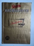 N.n.. - Graetz Nachrichten. Sonderausgabe zum Neuheitentermin. 1957/58. N.n.. - Graetz Nachrichten. Sonderausgabe zum Neuheitentermin. 1957/58.