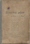 DALLE ANTOINE / DE WAELE C. / DAVID GEORGES - GEOMETRIE PLANE ET ELEMENTS DE TOPOGRAPHIE
