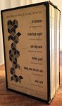 Choay, Francoise; Scully, Vincent  a.o - The Masters of World Architecture Series.  6 volume set. Comprising of: Le Corbusier by Francoise Choay; Frank Lloyd Wright by Vincent Scully; Pier Luigi Nervi by Ada Louise Huztable; Gaudi by George Collins; Miles van der Rohe by Arthur Drexl...