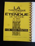  - Catalogue des polices de caracteres Bitstream, Précédé du Guide des références croisées