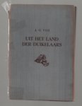 J. G. Vos - Uit het land der duikelaars J. G. Vos - Uit het land der duikelaars
