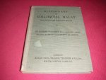 Richard Winstedt - Dictionary of Colloquial Malay (Malay-English & English-Malay)
