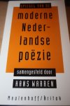 Warren Hans samensteller - Spiegel van de moderne Nederlandse poezie