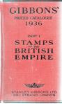 redactie - Gibbons' Priced Catalogue 1936 / Part 1  stamps of the British Empire
