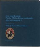 N. de Hommel-Steenbakkers - Een openbaring Parijs, Bibliotheque Nationale, Ms. neerlandais 3