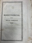 TIDEMAN, B., - Redevoering, over den invloed van verlichting en beschaving op het gevoel en de begrippen van regt en billijkheid : ter opening van de jaarlijksche algemeene vergadering der Maatschappij: tot Nut van 't Algemeen, uitgesproken den 11den augustu...