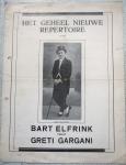 Elfrink, Bart; Gargani, Greta (tekst) - Het geheel nieuwe repertoire van Bart Elfrink