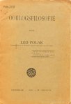 POLAK, L. - Oorlogsfilosofie.