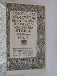 Rhys Ernest E. - Joseph Addison Richard Steele  & others. Edited by G. Gregory Smith. - THE SPECTATOR, IN 4 VOLUMES, Everyman's library. Essays by Ernest Rhys