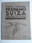  - Hispano-Suiza Revue et Bulletin Technique
