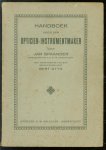 Jan Spaander - Handboek voor den opticien-instrumentmaker ( Handbook for the optician instrument maker )