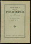 Jan Spaander - Handboek voor den opticien-instrumentmaker ( Handbook for the optician instrument maker )