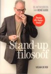 Rek, Wilma de - Stand-Up Filosoof (De Antwoorden van Rene Gude), 159 pag. paperback, gave staat (naam op schutblad)