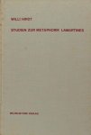 Hirdt, Willi. - Studien zur Metaphorik Lamartines. Die Bedeutung der Innen/Aussen-Vorstellung