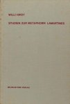 Hirdt, Willi. - Studien zur Metaphorik Lamartines. Die Bedeutung der Innen/Aussen-Vorstellung