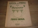 Drdla; Franz - Souvenir Für Violine und Klavier