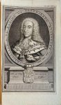 Anonymous - Original print, ca 1750 I Portret van Christiaan de VI (1699-1746), koning van Denemarken, Noorwegen, enz. naar Giovanni Battista Piazzetta?