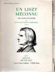 LISZT - Suzanne MONTU-BERTHON - Un Liszt Méconnu - Mélodies et Lieder - Volume I + II.