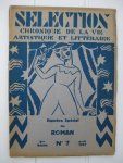 Anthelme, Gille e.a. - Sélection chronique de la Vie Artistique et Littéraire. Numéro Spécial du Roman.